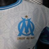 24-25 Marseille Home Player Version Soccer Jersey