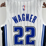 22-23 Magic WAGNER #22 White Home Top Quality Hot Pressing NBA Jersey
