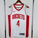 22-23 ROCKETS GREEN #4 White City Edition Home Top Quality Hot Pressing NBA Jersey
