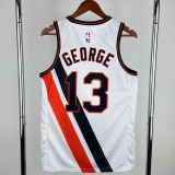 2019-20 Clippers GEORGE #13 White City Edition Top Quality Hot Pressing NBA Jersey