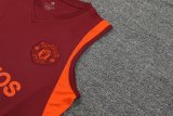 23-24 Man Utd High quality Tank Top And Shorts Suit