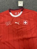 2024 Switzerland European Cup Home Fans Version Soccer Jersey