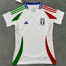 2024 Italy European Cup Away Women Fans Soccer Jersey