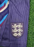 2024 Englande Europe Cup Away Player Version Kids Soccer Jersey