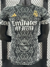 23-24 RMA Black Special Edition Player Version Soccer Jersey