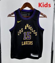 2024 LAKERS REAUES #15 Top Quality Hot Pressing Kids NBA Jersey