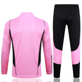23-24 Inter Miami High Quality Half Pull Tracksuit
