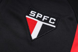 23-24 Sao Paulo FC High Quality Half Pull Tracksuit