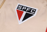 23-24 Sao Paulo FC High Quality Half Pull Tracksuit