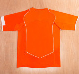 2004 NetherIands Home Retro Soccer Jersey