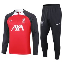 24-25 Liverpool High Quality Half Pull Tracksuit