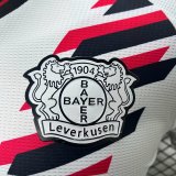 23-24 LeverKusen Away Player Version Soccer Jersey