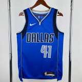 22-23 Dallas Mavericks NOWITZKI #41 Blue Home Top Quality Hot Pressing NBA Jersey