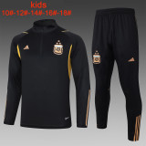 23-24 Argentina High Quality Kids Half Pull Tracksuit