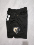 2024 Memphis Grizzlies Embroidery Top Quality NBA Pants