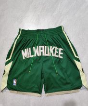 2024 Milwaukee Bucks Embroidery Top Quality NBA Pants