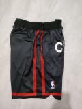 2024 Chicago Bulls Embroidery Top Quality NBA Pants