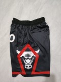 2024 Chicago Bulls Embroidery Top Quality NBA Pants