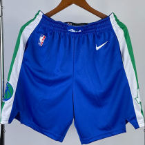 22-23 Dallas Mavericks Blue City Edition Top Quality NBA Pants