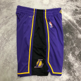 22-23 LAKERS Purple Top Quality NBA Pants (Trapeze Edition) 飞人版
