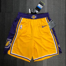 LAKERS Yellow Edition Top Quality NBA Pants