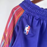 23-24 SUNS Purple City Edition Top Quality NBA Pants