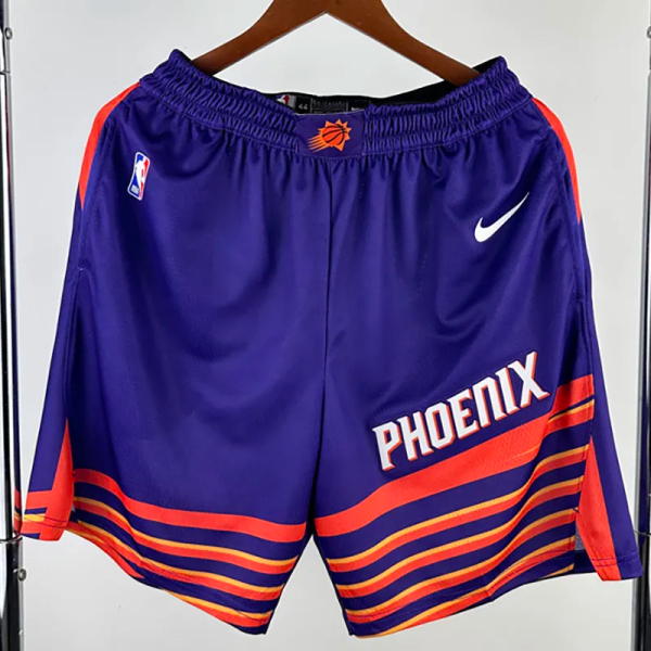 23-24 SUNS Purple Away Top Quality NBA Pants