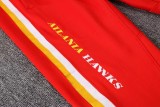 21-22 NBA Hawks Red Hoodie Jacket Tracksuit #H0085