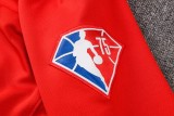21-22 NBA Hawks Red Hoodie Jacket Tracksuit #H0085