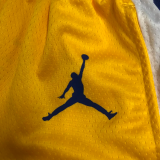 WARRIORS Yellow Edition Top Quality NBA Pants (Trapeze Edition) 飞人版