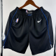 23-24 Dallas Mavericks Black City Edition Top Quality NBA Pants
