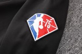 21-22 NBA SA Spurs Black Hoodie Jacket Tracksuit #H0083