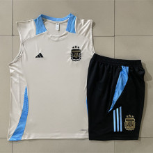 24-25 Argentina High quality Tank Top And Shorts Suit