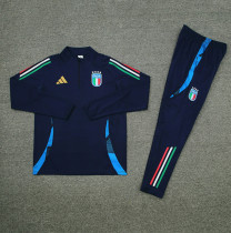 24-25 Italy High Quality Half Pull Tracksuit