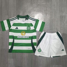 24-25 Celtic Home Kids Soccer Jersey