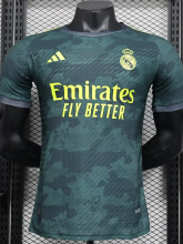 24-25 RMA Green Grey Special Edition Player Version Soccer Jersey