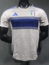 24-25 Italy White Joint Edition Player Version Soccer Jersey