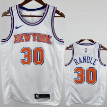 2018-19 KNICKS RANDLE #30 White Top Quality Hot Pressing NBA Jersey