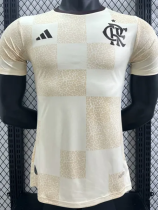 2024 Flamengo White Pink Player Version Training shirts