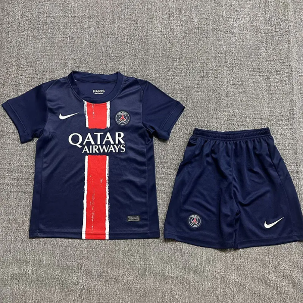 24-25 PSG Home Kids Soccer Jersey