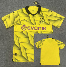 23-24 Dortmund Third Fans UCL Version(NO DORTMUND) Fans Soccer Jersey