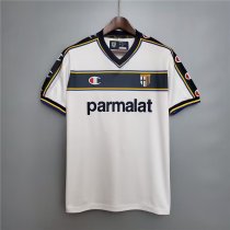 2002-2003 Parma Home Retro Soccer Jersey