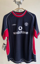 2001-2002 Man Utd Third Retro Soccer Jersey