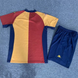 2001-2002 Roma Home Retro Kids Soccer Jersey