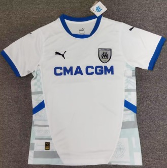 24-25 Marseille Home Fans Version Soccer Jersey