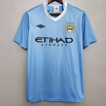 2011-2012 Man City Home Retro Soccer Jersey