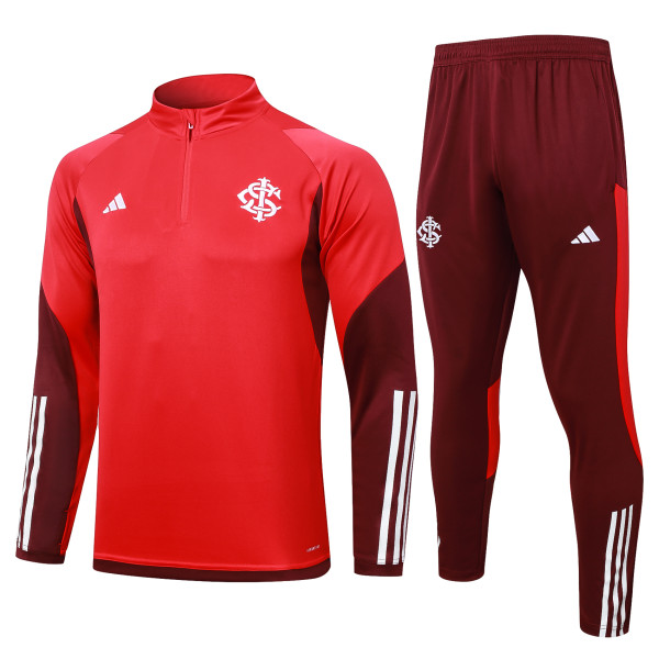 24-25 Internacional High Quality Half Pull Tracksuit