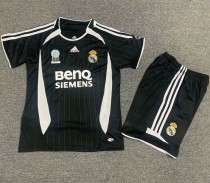 2006-2007 RMA Away Retro Kids Soccer Jersey