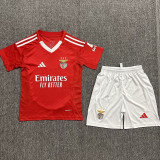 24-25 Benfica Home Kids Soccer Jersey