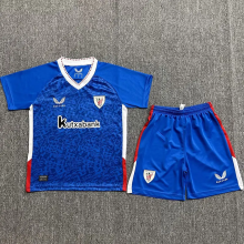 24-25 Bilbao Away Kids Soccer Jersey